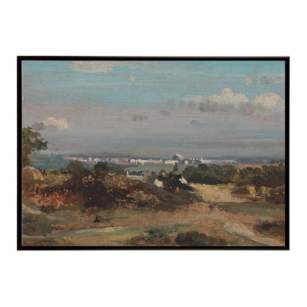 Rakuten - ポスター 名画 絵画 横 a0 a1 a2 a3 a4 b0 b2 b1 b3 b4 A View in Suffolk インテリア おしゃれ デジタルリマスター サフォーク 田園 風景【bn-poster-5117】