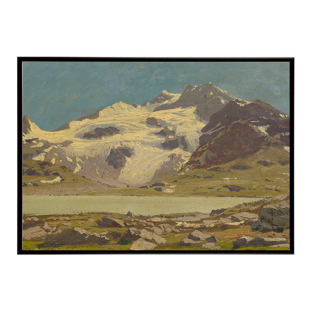 Rakuten - ポスター 名画 絵画 横 a0 a1 a2 a3 a4 b0 b2 b1 b3 b4 アルプス 風景 湖 インテリア おしゃれ デジタルリマスター 【bn-poster-5238】