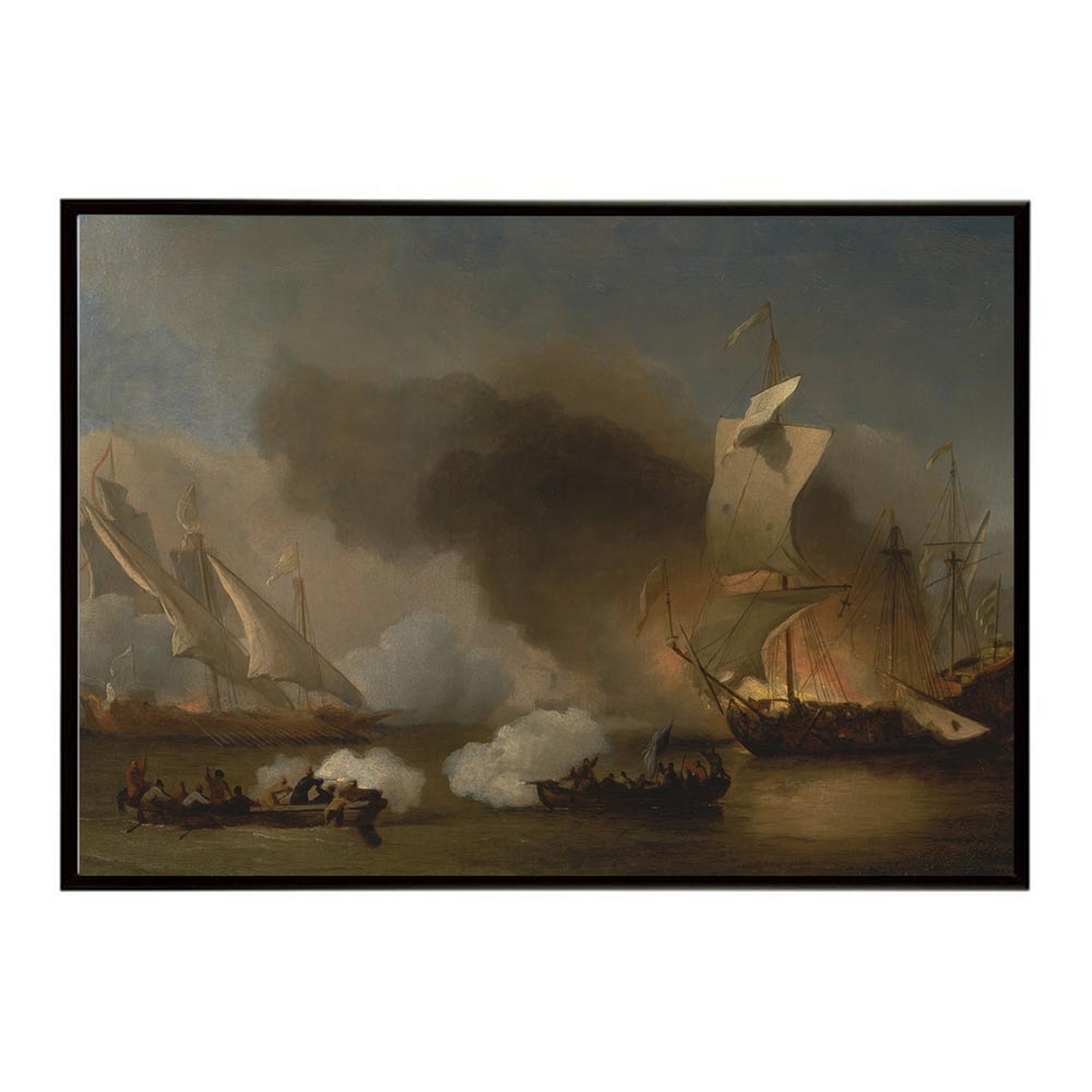 ポスター 名画 絵画 横 a0 a1 a2 a3 a4 b0 b2 b1 b3 b4 バーバリー海岸 ガレー船 英国船 インテリア おしゃれ デジタルリマスター 【bn-poster-5250】