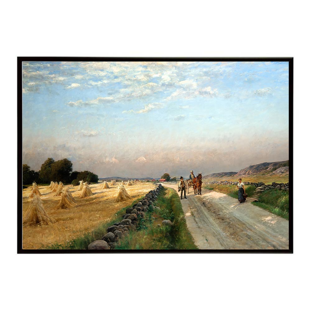 【このポスターについて】「Autumn Landscape from Hisingen Goteborg」は、ゴーテボリのヒージンゲンからの秋の風景を描いた作品です。鮮やかな秋の色彩が、部屋に自然の美しさと季節感を加えます。【EFPIのポス...