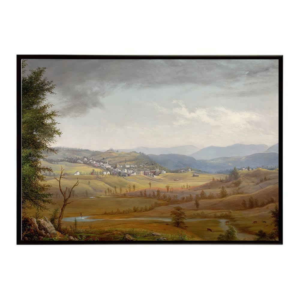 ポスター 名画 絵画 横 a0 a1 a2 a3 a4 b0 b2 b1 b3 b4 ベンソン ラトランド郡 バーモント 風景 アメリカ インテリア おしゃれ デジタルリマスター 【bn-poster-5381】