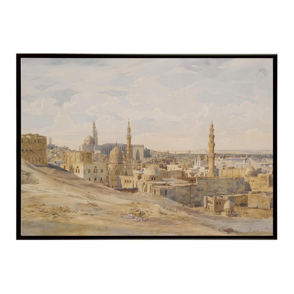 ポスター 名画 絵画 横 a0 a1 a2 a3 a4 b0 b2 b1 b3 b4 カイロ エジプト 都市風景 インテリア おしゃれ..