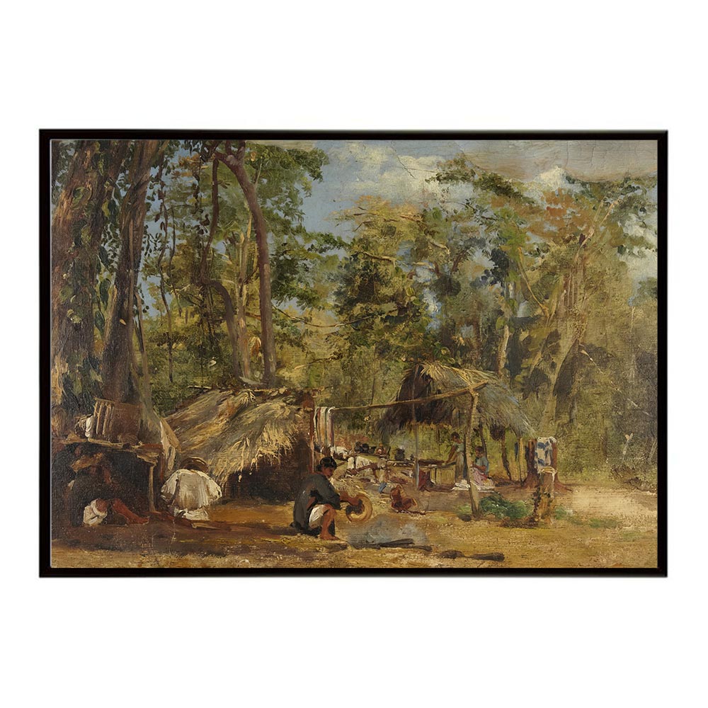 ポスター 名画 絵画 横 a0 a1 a2 a3 a4 b0 b2 b1 b3 b4 キャンプ テレノス バルディオス 自然 風景 インテリア おしゃれ デジタルリマスター 【bn-poster-5496】