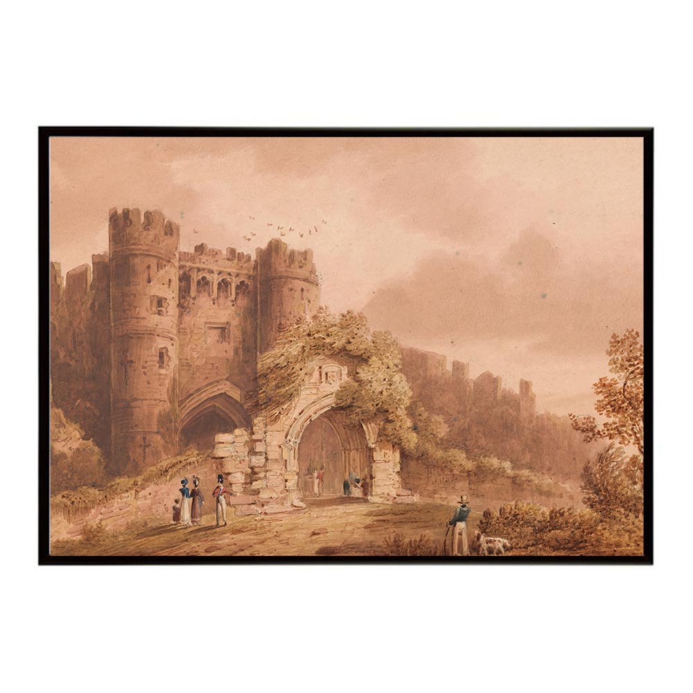 ポスター 名画 絵画 横 a0 a1 a2 a3 a4 b0 b2 b1 b3 b4 カリスブルック城 インテリア お洒落 デジタルリマスター 歴史 イギリス【bn-poster-5511】