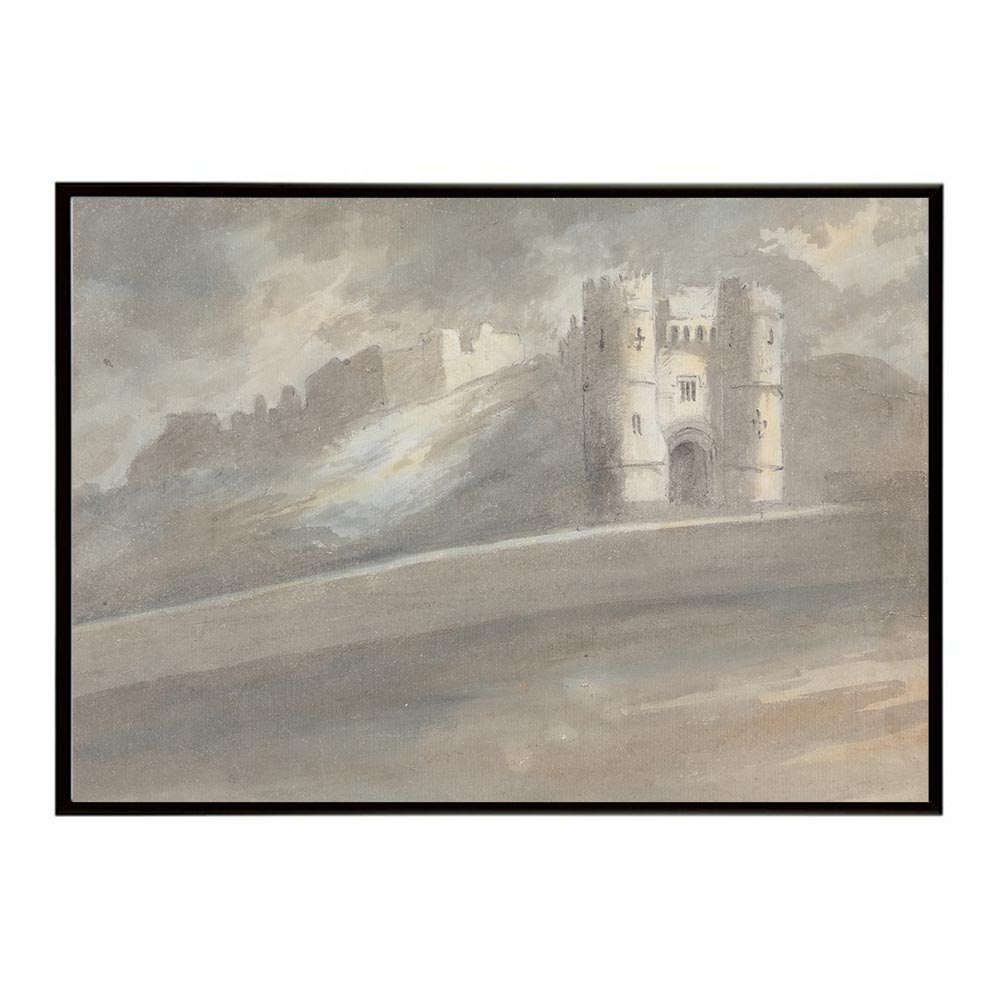 ポスター 名画 絵画 横 a0 a1 a2 a3 a4 b0 b2 b1 b3 b4 カリスブルック城 インテリア お洒落 デジタルリマスター 中世 イギリス【bn-poster-5512】