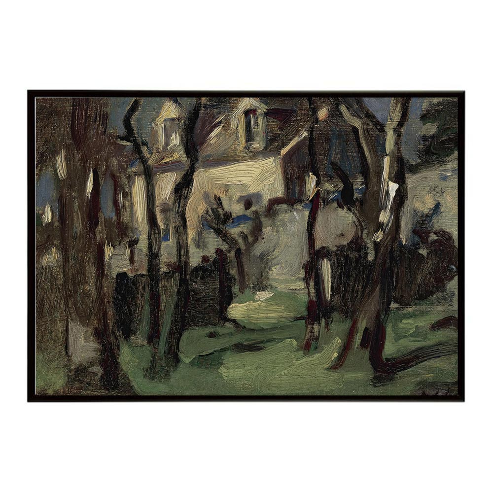 ポスター 名画 絵画 横 a0 a1 a2 a3 a4 b0 b2 b1 b3 b4 コーストーフィンのコテージ インテリア お洒落 デジタルリマスター 田舎 自然【bn-poster-5573】