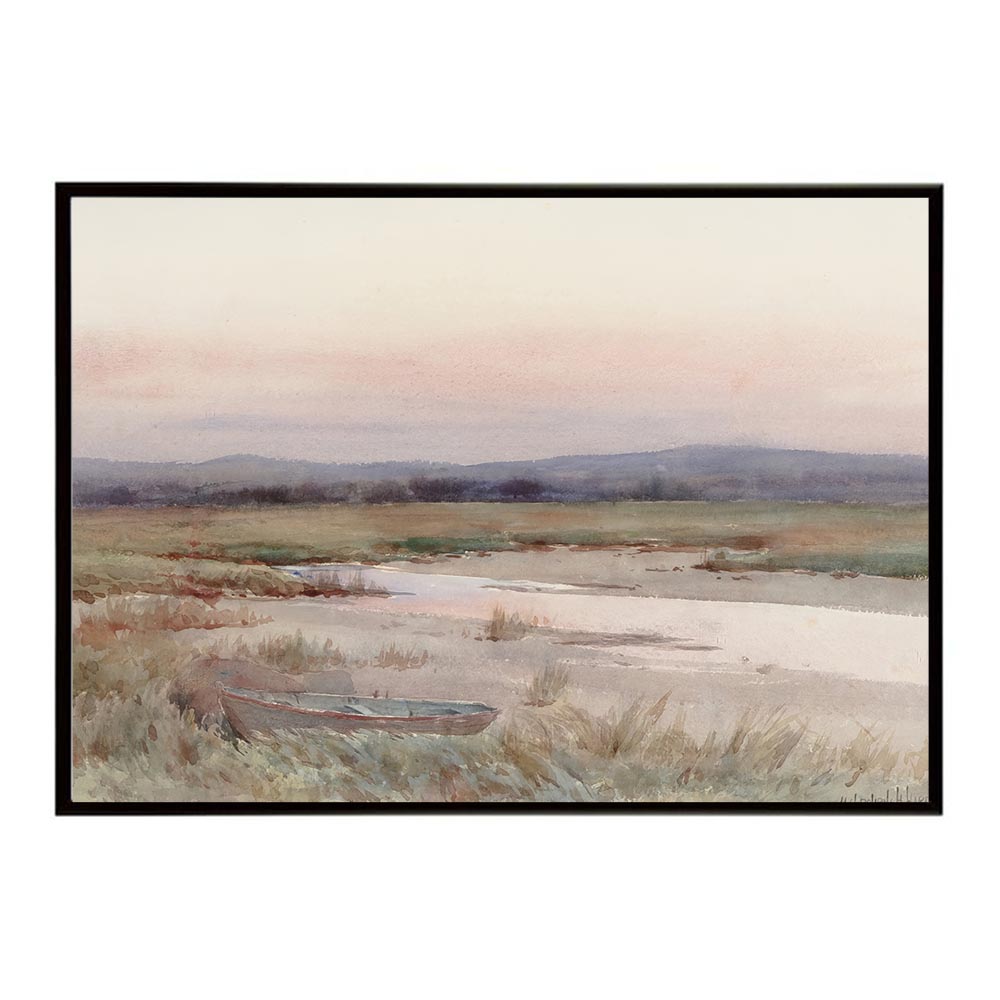 ポスター 名画 絵画 横 a0 a1 a2 a3 a4 b0 b2 b1 b3 b4 Dingy on the Shore インテリア おしゃれ 海岸 ボート【bn-poster-5643】