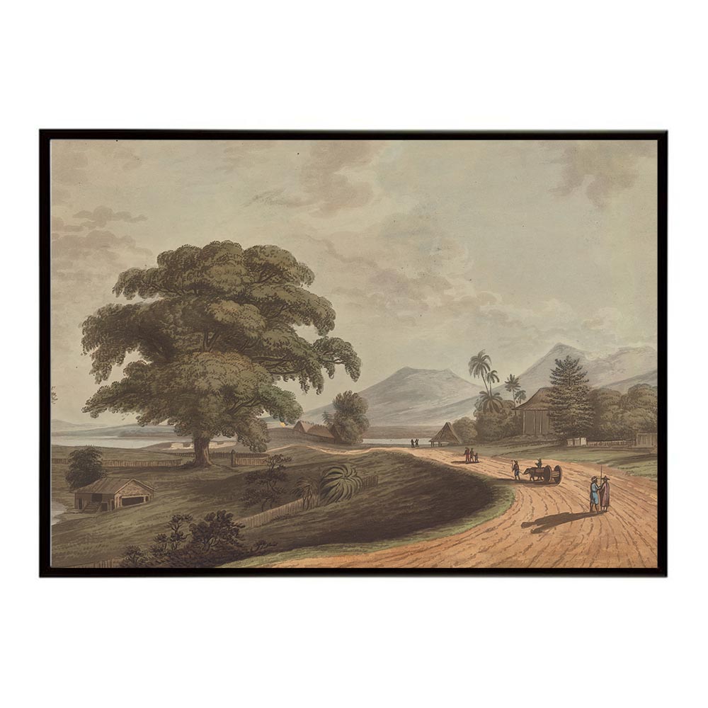 ポスター 名画 絵画 横 a0 a1 a2 a3 a4 b0 b2 b1 b3 b4 スマトラのフォート・マールボロ インテリア お..