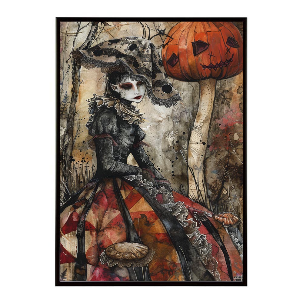 ハロウィーン Halloween パンプキン イベント ジャックオーランタン コスプレ 装飾 オレンジ かぼちゃ おばけ こうもり ホラー ポスター 用紙とサイズが選べる インテリア おしゃれ プリントポスター フォト イラスト お洒落 特大 大きい【lh-poster-9405】