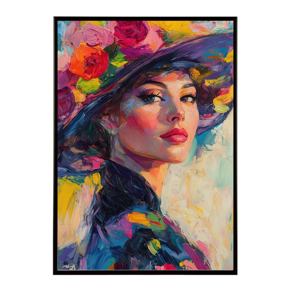 アーティスティックフラワー ポスター 絵画 絵 油絵 アート　お花 ドライフラワー 生花 観葉 植物 自然 インテリア おしゃれ プリントポスター フォト イラスト お洒落 特大 大きい【lh-poster-10596】