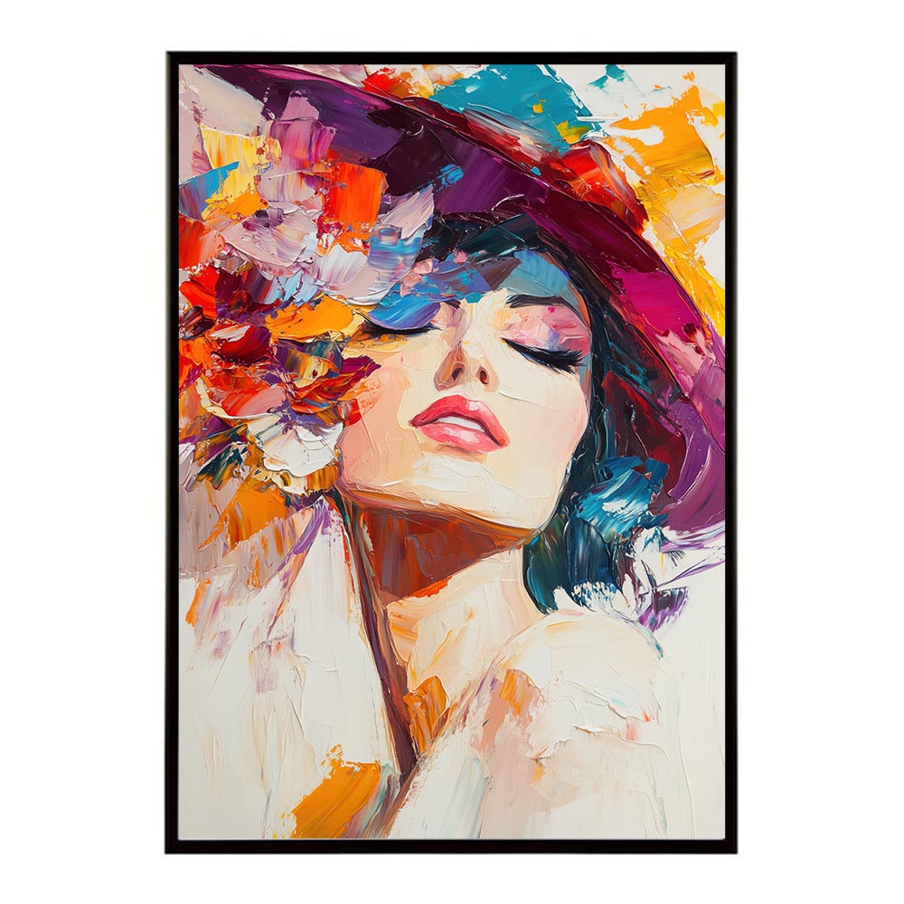 アーティスティックフラワー ポスター 絵画 絵 油絵 アート　お花 ドライフラワー 生花 観葉 植物 自然 インテリア おしゃれ プリントポスター フォト イラスト お洒落 特大 大きい【lh-poster-10598】