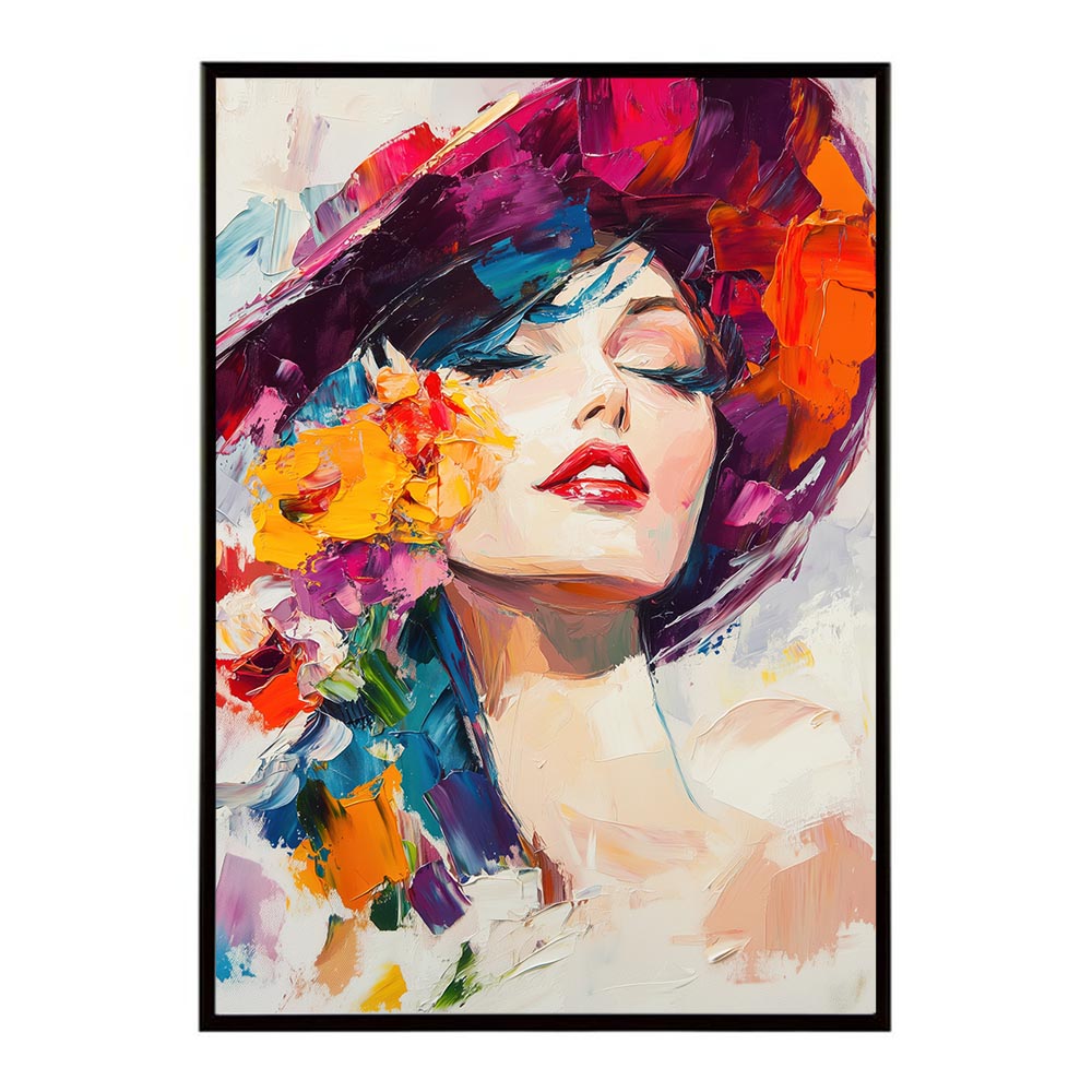 アーティスティックフラワー ポスター 絵画 絵 油絵 アート　お花 ドライフラワー 生花 観葉 植物 自然 インテリア おしゃれ プリントポスター フォト イラスト お洒落 特大 大きい【lh-poster-10603】