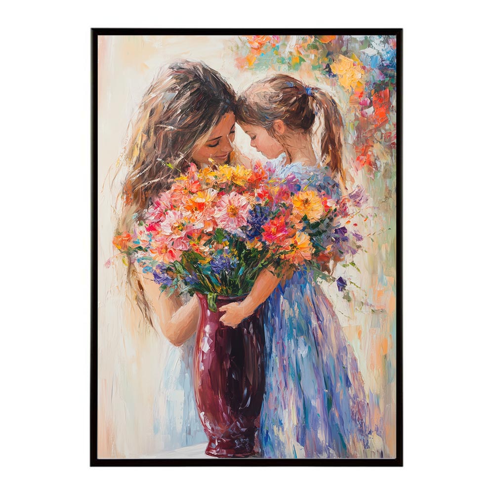 アーティスティックフラワー ポスター 絵画 絵 油絵 アート　お花 ドライフラワー 生花 観葉 植物 自然 インテリア おしゃれ プリントポスター フォト イラスト お洒落 特大 大きい【lh-poster-10607】