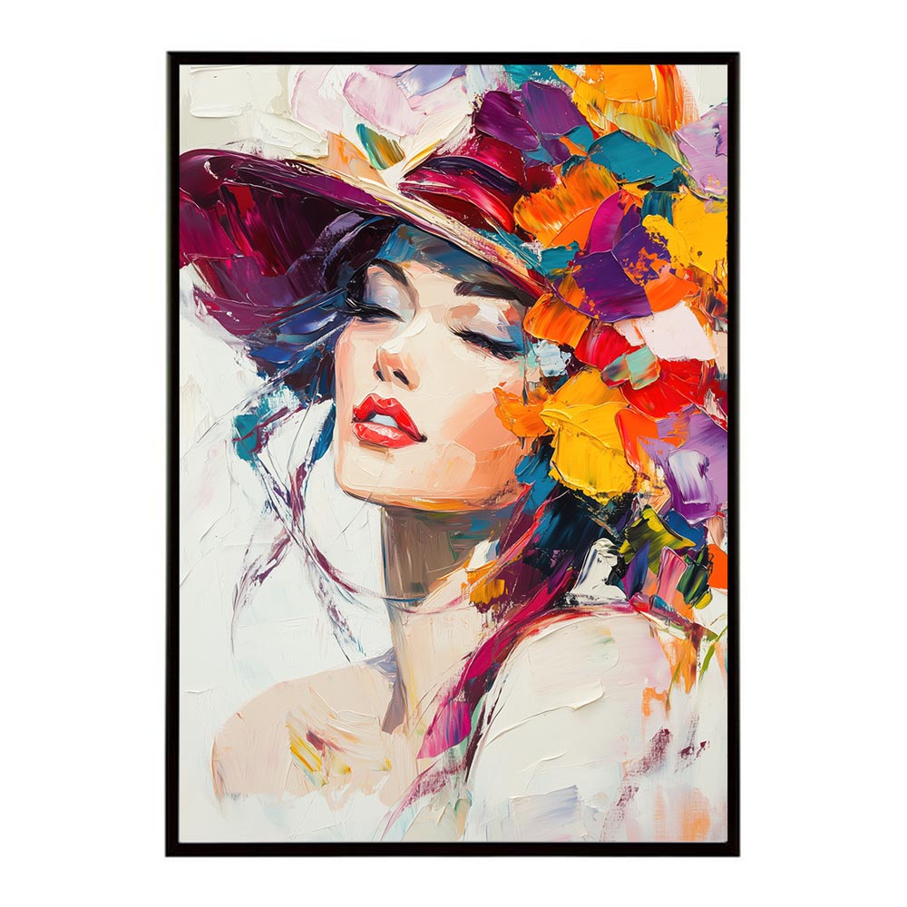 アーティスティックフラワー ポスター 絵画 絵 油絵 アート　お花 ドライフラワー 生花 観葉 植物 自然 インテリア おしゃれ プリントポスター フォト イラスト お洒落 特大 大きい【lh-poster-10610】