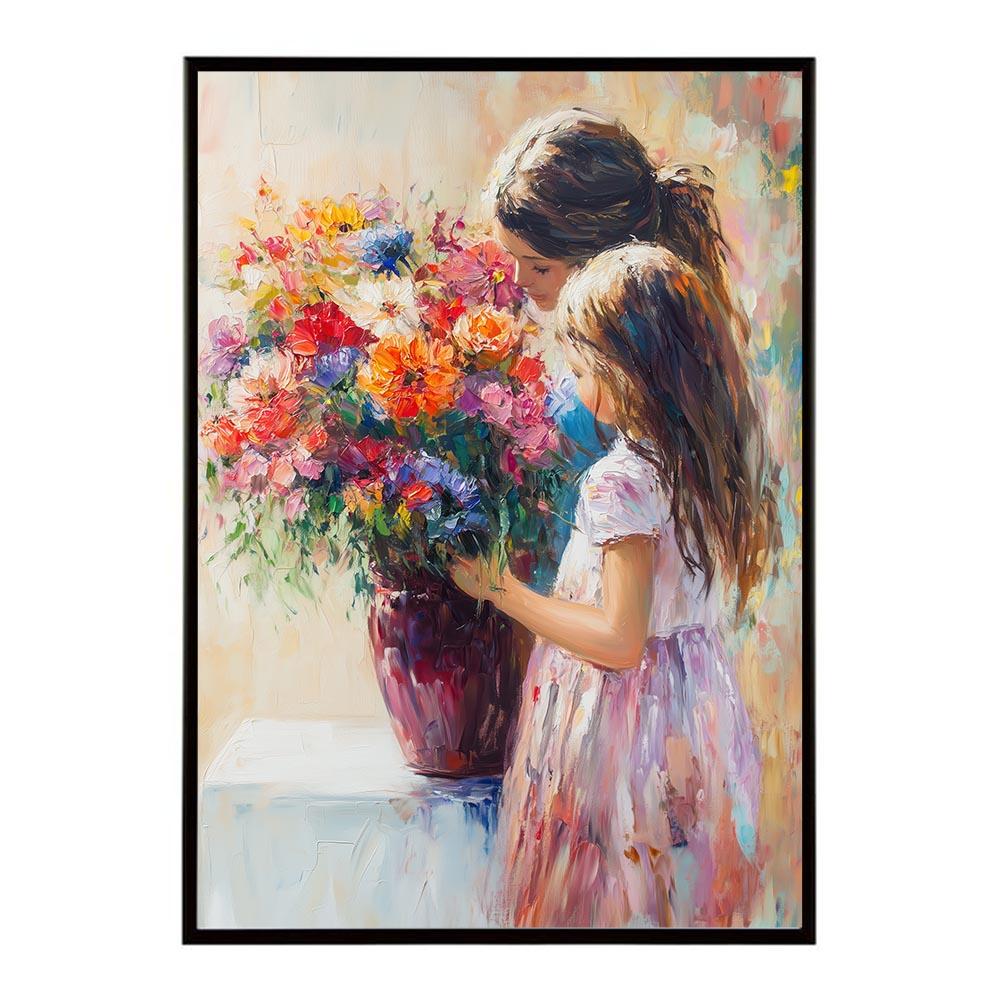 アーティスティックフラワー ポスター 絵画 絵 油絵 アート　お花 ドライフラワー 生花 観葉 植物 自然 インテリア おしゃれ プリントポスター フォト イラスト お洒落 特大 大きい【lh-poster-10628】