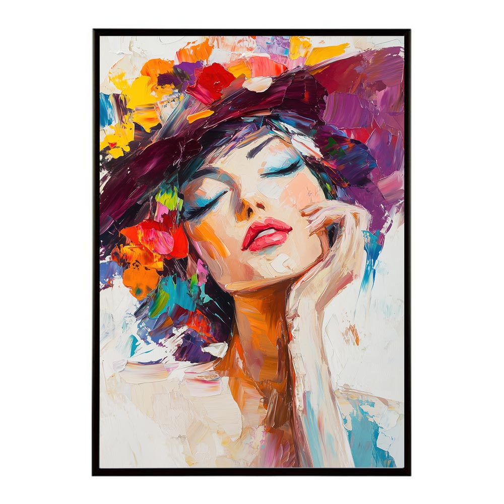 アーティスティックフラワー ポスター 絵画 絵 油絵 アート　お花 ドライフラワー 生花 観葉 植物 自然 インテリア おしゃれ プリントポスター フォト イラスト お洒落 特大 大きい【lh-poster-10632】