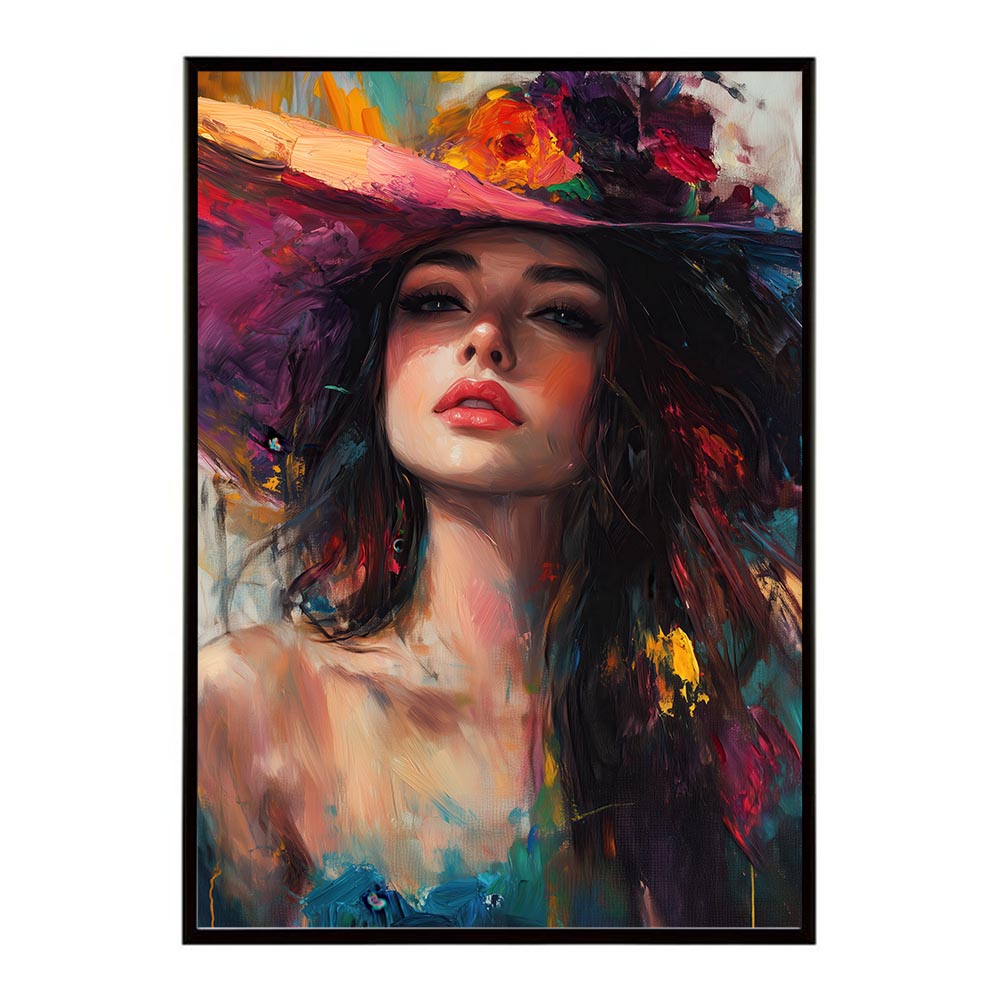 アーティスティックフラワー ポスター 絵画 絵 油絵 アート　お花 ドライフラワー 生花 観葉 植物 自然 インテリア おしゃれ プリントポスター フォト イラスト お洒落 特大 大きい【lh-poster-10667】