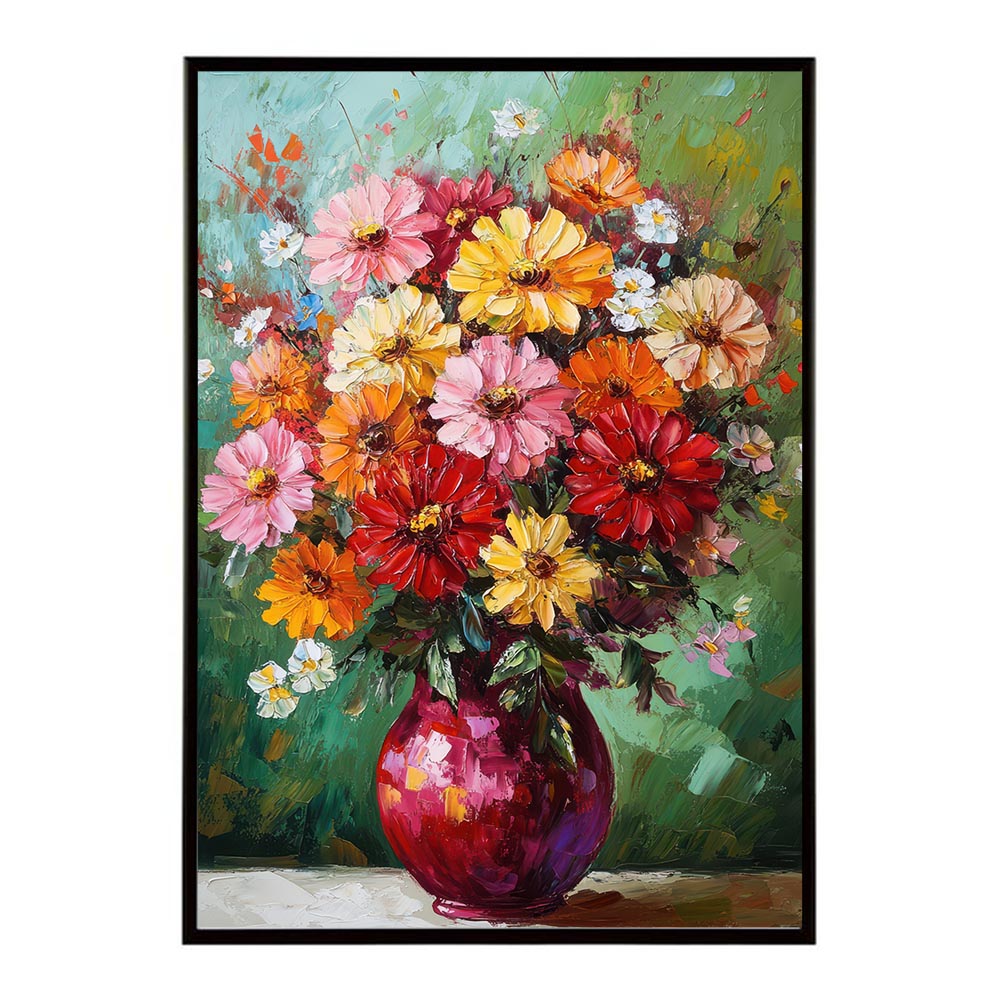 アーティスティックフラワー ポスター 絵画 絵 油絵 アート　お花 ドライフラワー 生花 観葉 植物 自然 インテリア おしゃれ プリントポスター フォト イラスト お洒落 特大 大きい【lh-poster-10771】