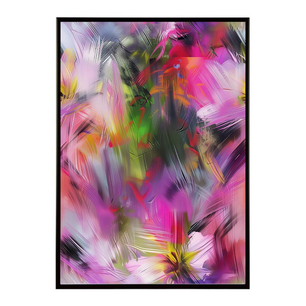 アーティスティックフラワー ポスター 花 絵画 アート 画家 名画 コンセプトアート 油絵 水彩画 絵具 インテリア 壁掛け おしゃれ モダン 北欧 韓国風 アートフレーム 【lh-poster-10825】