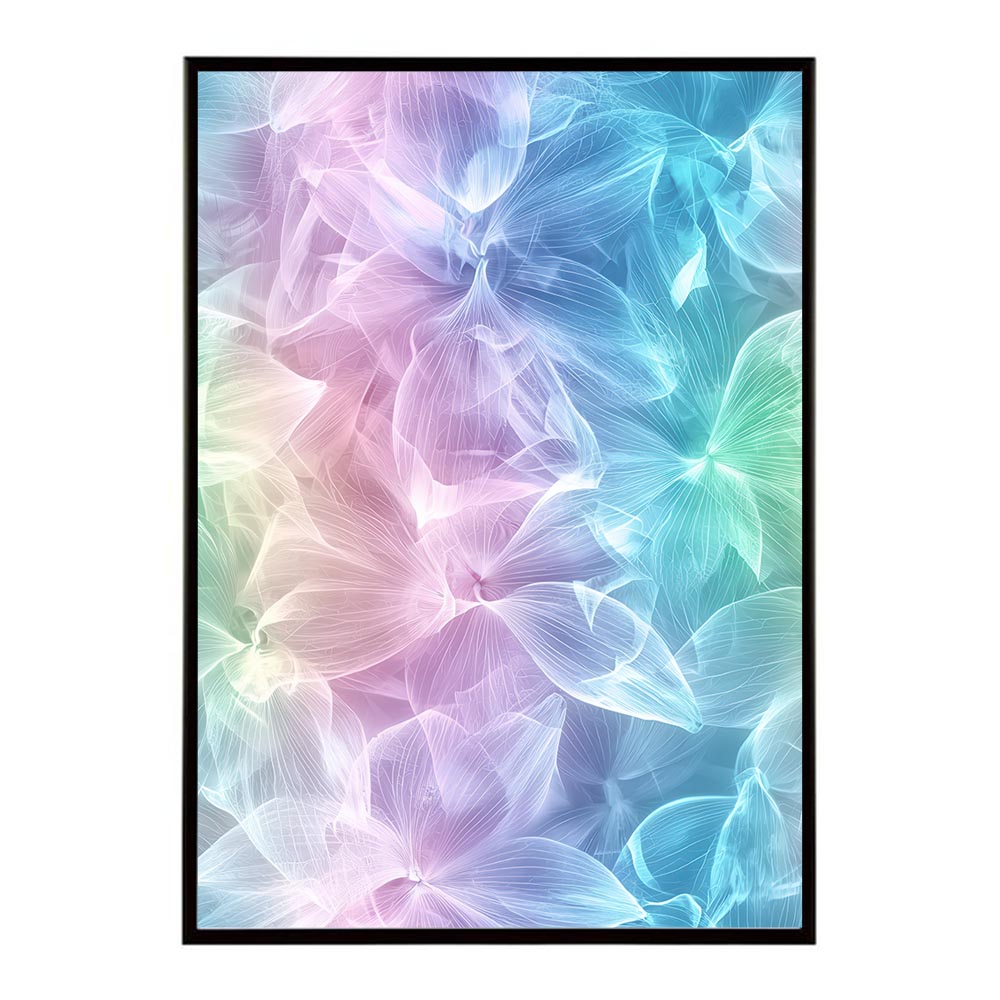 アーティスティックフラワー ポスター 花 絵画 アート 画家 名画 コンセプトアート 油絵 水彩画 絵具 花柄デザイン インテリア雑貨 壁飾り 北欧風 モダンアート フラワーアート 【lh-poster-11103】