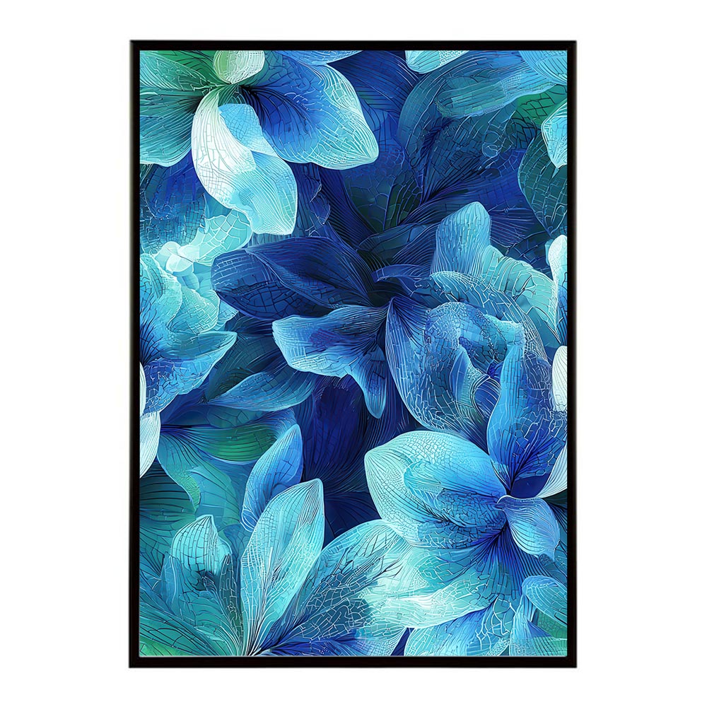 アーティスティックフラワー ポスター 花 絵画 アート 画家 名画 コンセプトアート 油絵 水彩画 絵具 花柄デザイン インテリア雑貨 壁飾り 北欧風 モダンアート フラワーアート 【lh-poster-11104】