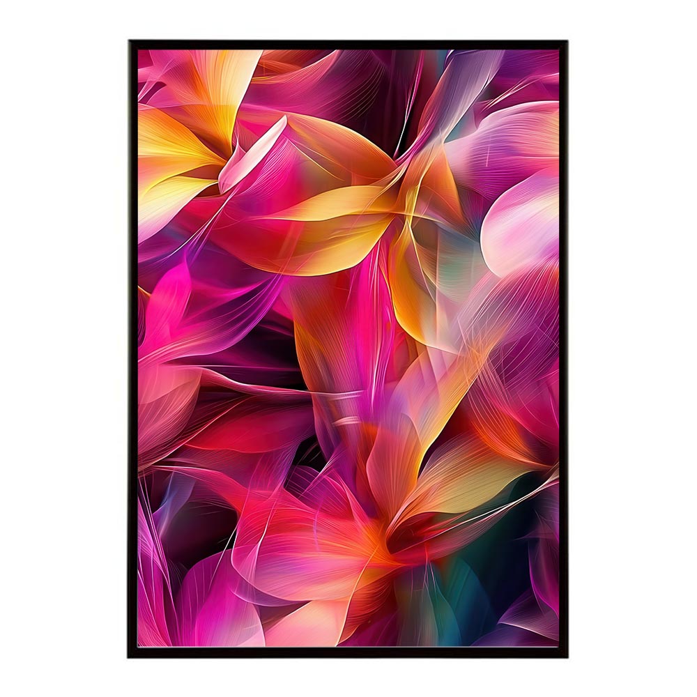 アーティスティックフラワー ポスター 花 絵画 アート 画家 名画 コンセプトアート 油絵 水彩画 絵具 花柄デザイン インテリア雑貨 壁飾り 北欧風 モダンアート フラワーアート 【lh-poster-11205】