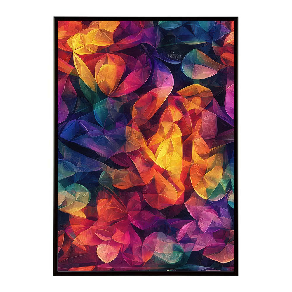 アーティスティックフラワー ポスター 花 絵画 アート 画家 名画 コンセプトアート 油絵 水彩画 絵具 花柄デザイン インテリア雑貨 壁飾り 北欧風 モダンアート フラワーアート 【lh-poster-11274】