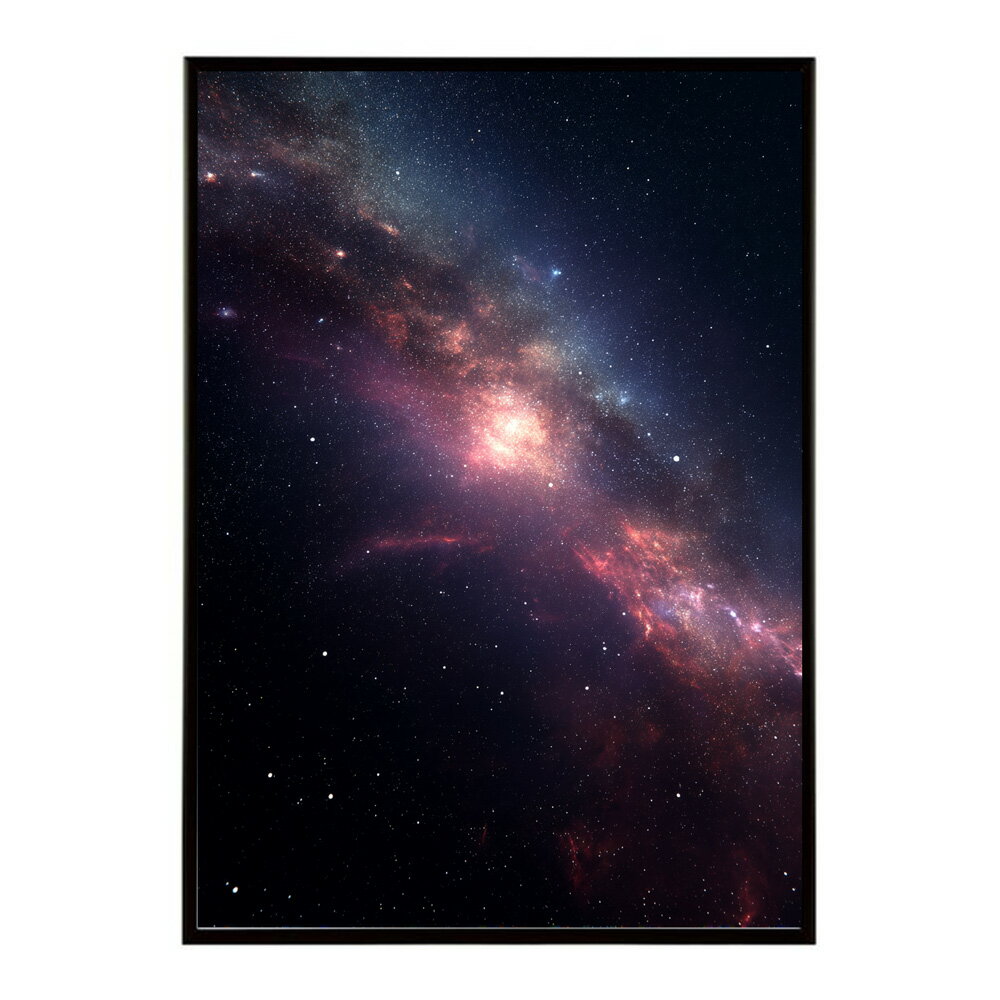 Rakuten - 宇宙 ポスター 銀河 惑星 星 星空 アートプリント 北欧風 おしゃれ インテリア 壁掛け モダン リビング 玄関 寝室 子供部屋 インテリア おしゃれ プリントポスター フォト 特大 大きい【lm-poster-520】