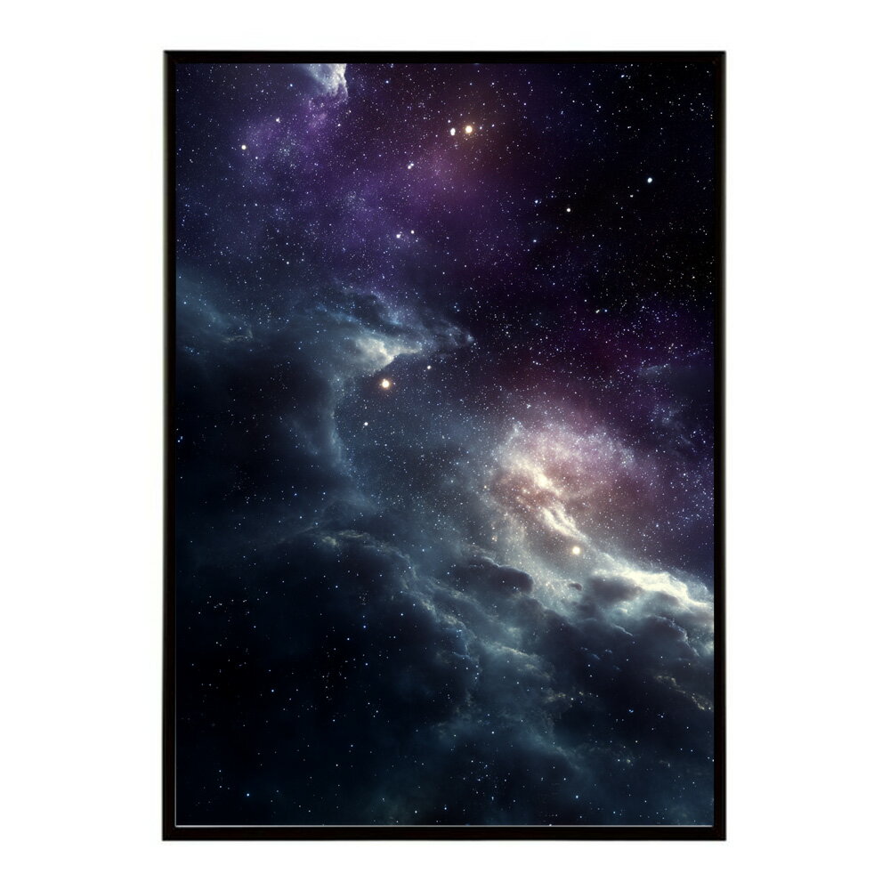 Rakuten - 宇宙 ポスター 銀河 惑星 星 星空 アートプリント 北欧風 おしゃれ インテリア 壁掛け モダン リビング 玄関 寝室 子供部屋 インテリア おしゃれ プリントポスター フォト 特大 大きい【lm-poster-542】