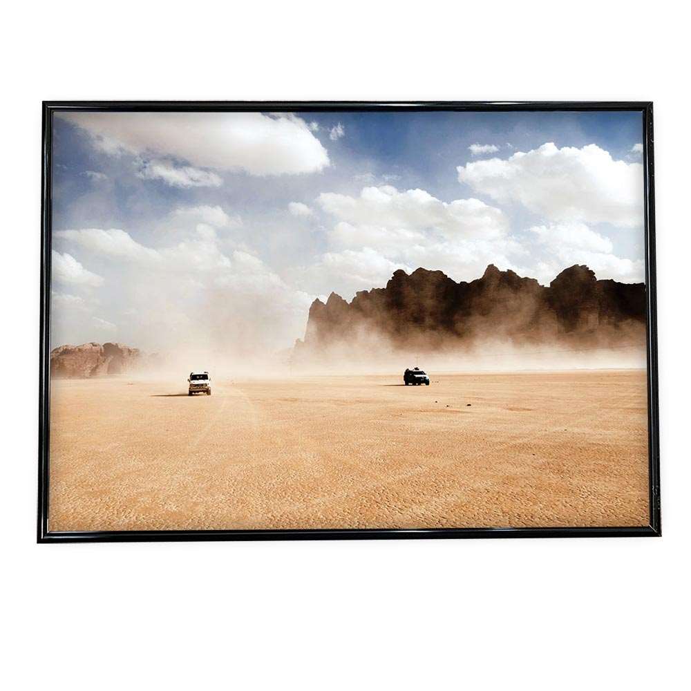 砂漠 砂 ポスター 【用紙×サイズ×デザイン】 アートプリント ポスター インテリア おしゃれ 海外 砂丘 オアシス 中東 砂浜 荒廃 乾燥 さばく 平原 風景【an-poster-235】