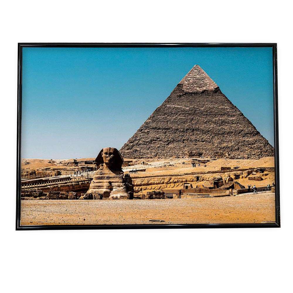 砂漠 砂 ポスター 【用紙×サイズ×デザイン】 ピラミッド エジプト 景色 ピラミッド エジプト 景色 アートプリント ポスター インテリア おしゃれ 海外 砂丘 オアシス 中東 砂浜 荒廃 乾燥 さばく 平原 風景【an-poster-246】
