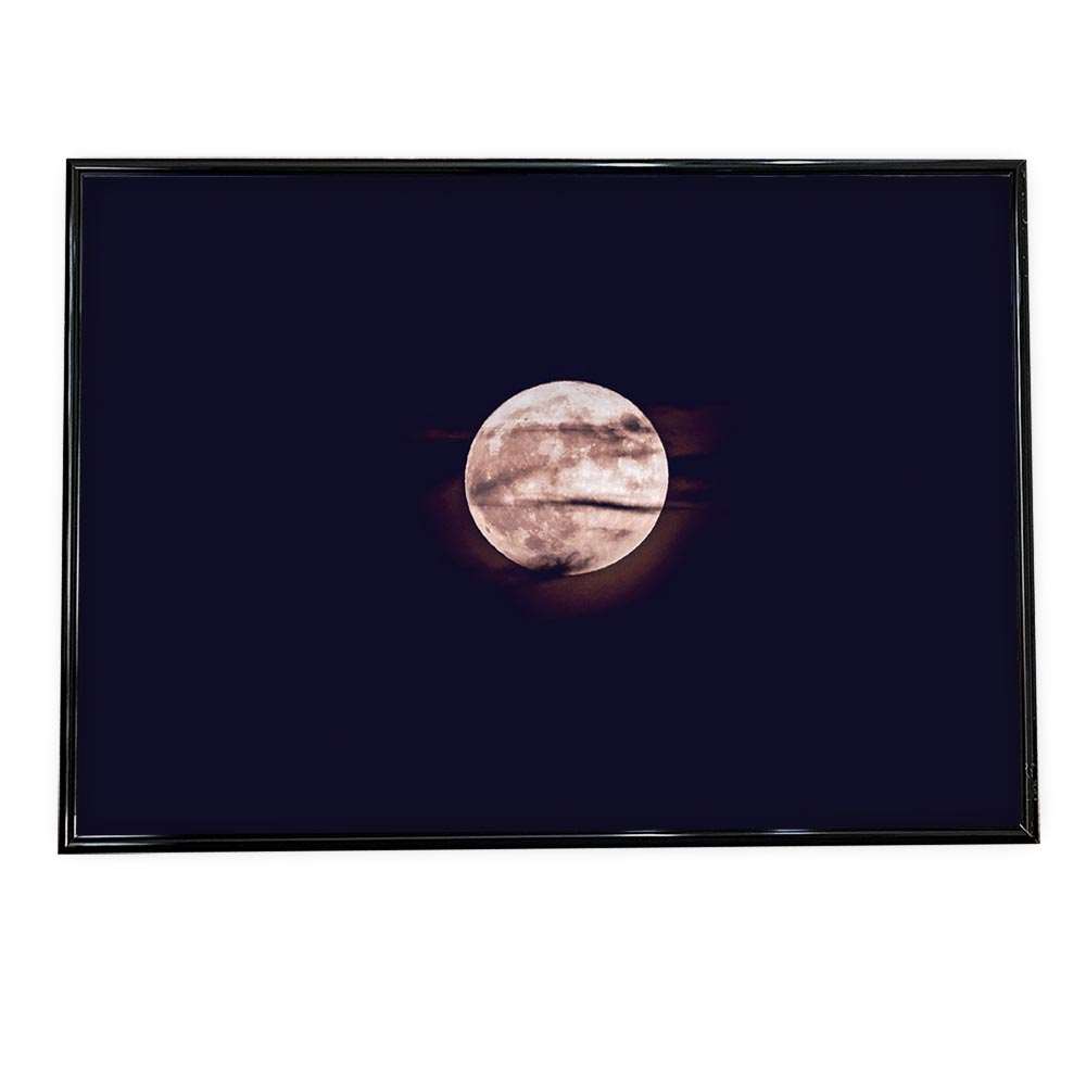 月 ムーン ポスター 宇宙 ユニバース 天体 星 惑星 【用紙×サイズ×デザイン】 ポスター 銀河 衛星 プラ..