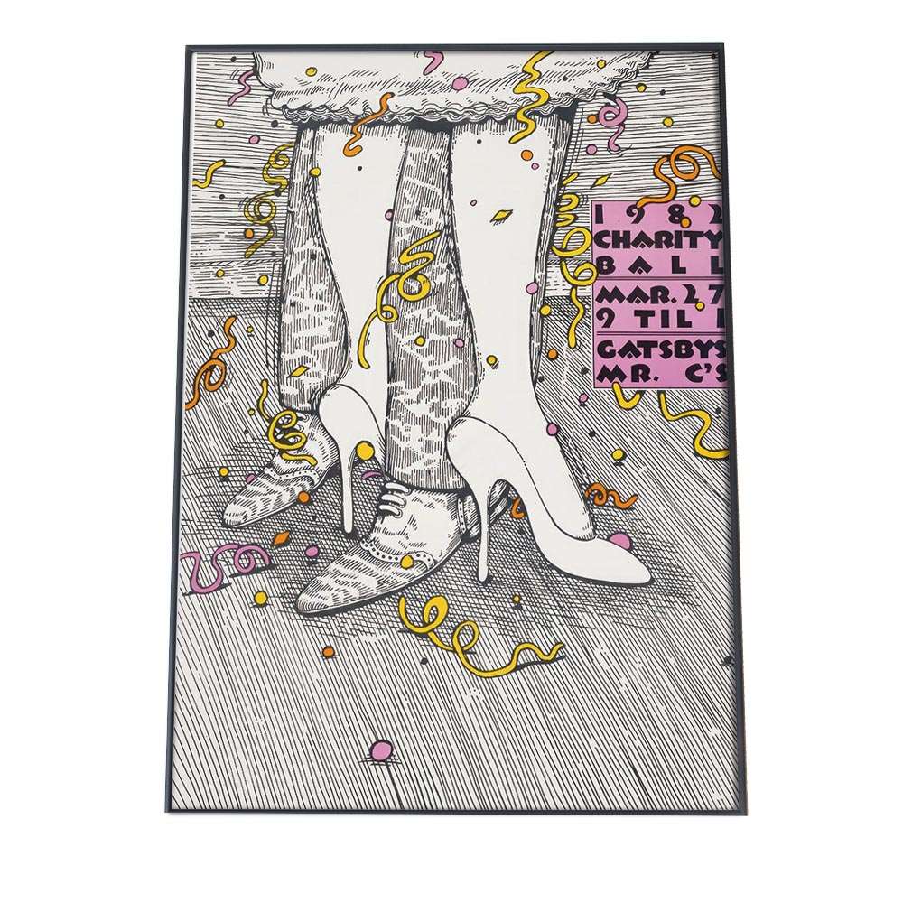 海外 レトロ ポスター 1982 charity ball (1982) レトロ ポスター デジタルリマスター済 復刻 古紙風 アンティーク 古い 歴史 海外 ヴィンテージ インテリア おしゃれ ポスター モダン a0 a1 a2 a3 a4 b0 b1 b2 b3 b4 特大 小さい 縦【bn-poster-522】