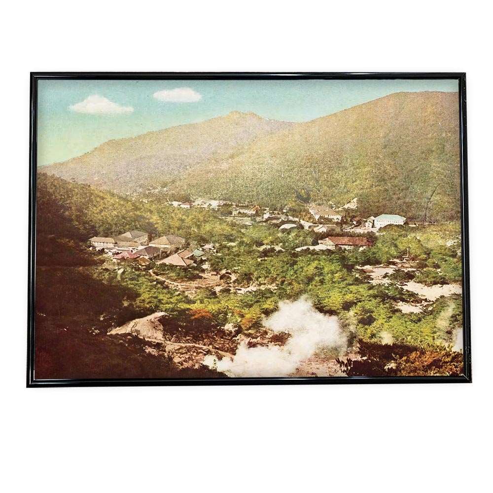 鉄道省 日本の風景写真 ポスター雲仙 選べる おしゃれ フォト オシャレ レトロ 復刻 レプリカ デジタルリマスター 景色 絵葉書 セピア 大正【bn-poster-702】