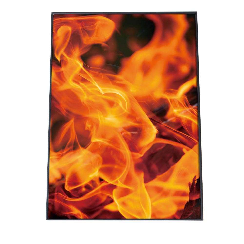 炎 火 オレンジ 熱 ポスター 【選べる全サイズ＆用紙】 ポスター フォト フレーム オシャレ アート モダン 炎 キャンプ ファイア 火 オレンジ 暖炉 あったかい 冬 幻想的 ファイヤー a0 a1 a2 a3 a4 b0 b1 b2 b3 b4 特大 小さい 縦【ki-poster-132】