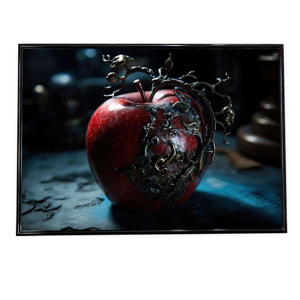 リンゴ アート CG メルヘン ポスター 【選べる全サイズ＆用紙】おしゃれ ファッション ポスター アート..