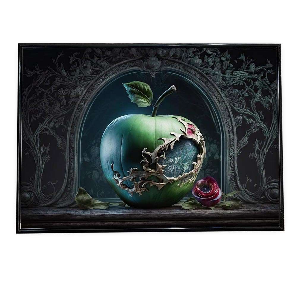 リンゴ アート CG メルヘン ポスター 【選べる全サイズ＆用紙】おしゃれ ファッション ポスター アート..