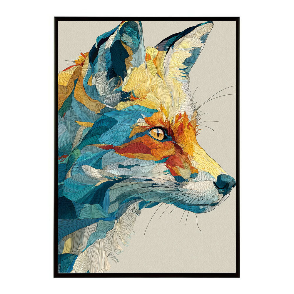 アーティスティックアニマル レインボー 虹 カラフル ポップ 野生動物 子供 マサイ サバンナ ポスター 用紙とサイズが選べる インテリア おしゃれ プリントポスター フォト イラスト お洒落 特大 大きい【lm-poster-2012】