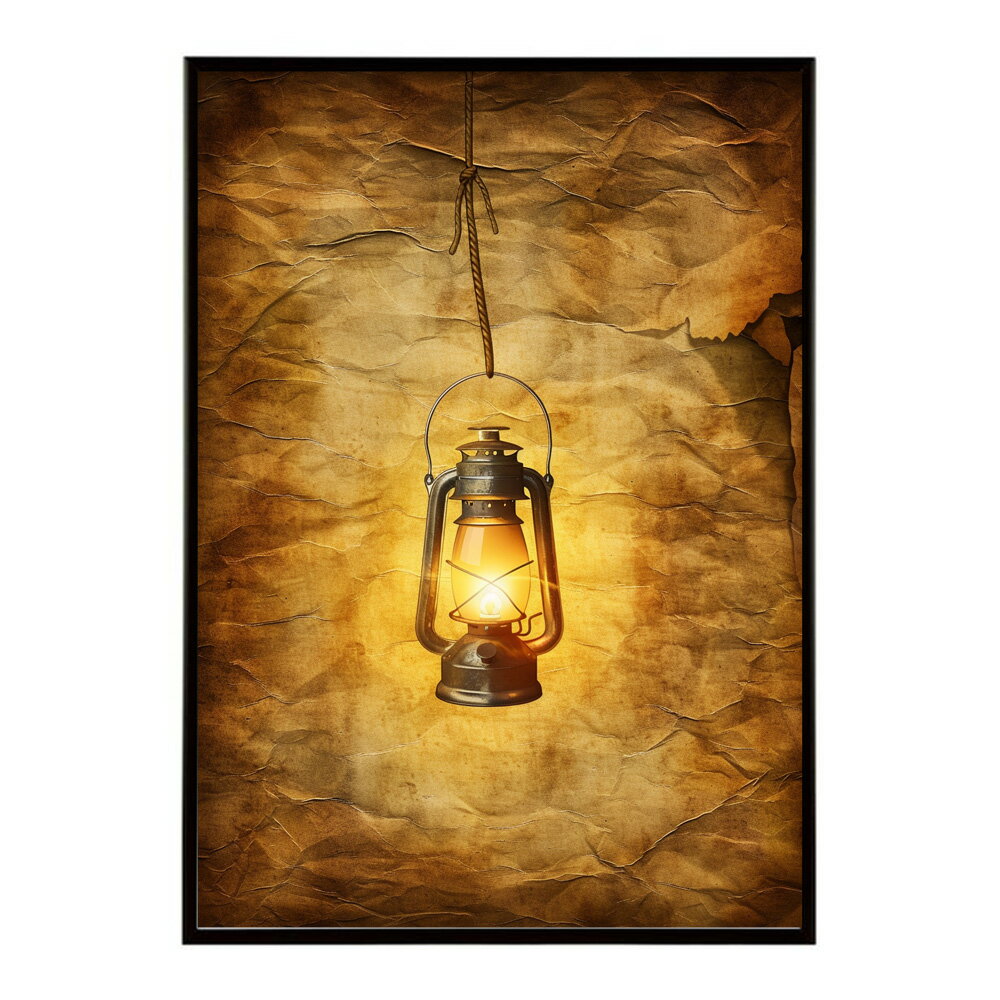 ランタン キャンプ 明かり ランプ グランピング レトロ ビンテージ ポスター 用紙とサイズが選べる 用紙とサイズが選べる インテリア おしゃれ プリントポスター フォト イラスト お洒落 特大 大きい【lm-poster-4041】