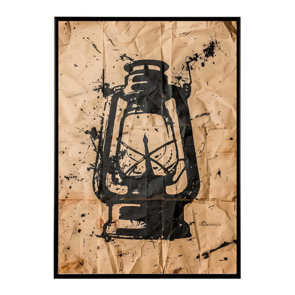 ランタン キャンプ 明かり ランプ グランピング レトロ ビンテージ ポスター 用紙とサイズが選べる 用紙とサイズが選べる インテリア おしゃれ プリントポスター フォト イラスト お洒落 特大 大きい【lm-poster-4051】