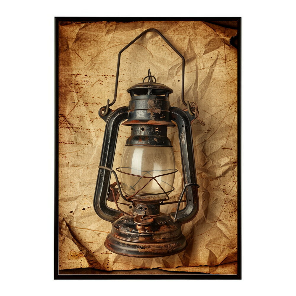 ランタン キャンプ 明かり ランプ グランピング レトロ ビンテージ ポスター 用紙とサイズが選べる 用紙とサイズが選べる インテリア おしゃれ プリントポスター フォト イラスト お洒落 特大 大きい【lm-poster-4055】