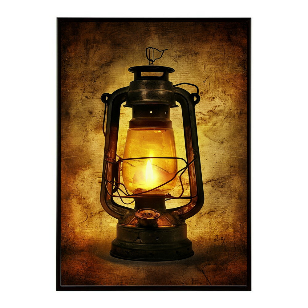 ランタン キャンプ 明かり ランプ グランピング レトロ ビンテージ ポスター 用紙とサイズが選べる 用紙とサイズが選べる インテリア おしゃれ プリントポスター フォト イラスト お洒落 特大 大きい【lm-poster-4056】