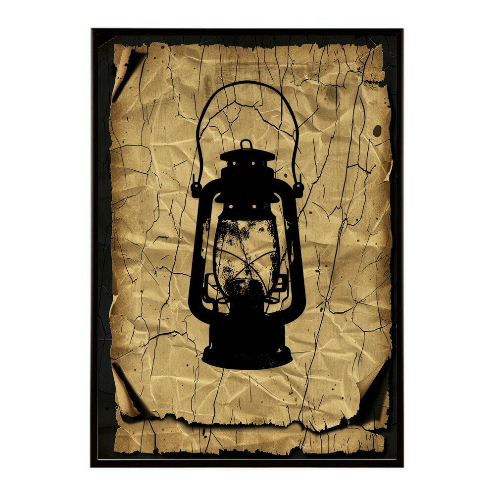 ランタン キャンプ 明かり ランプ グランピング レトロ ビンテージ ポスター 用紙とサイズが選べる 用紙とサイズが選べる インテリア おしゃれ プリントポスター フォト イラスト お洒落 特大 大きい【lm-poster-4067】