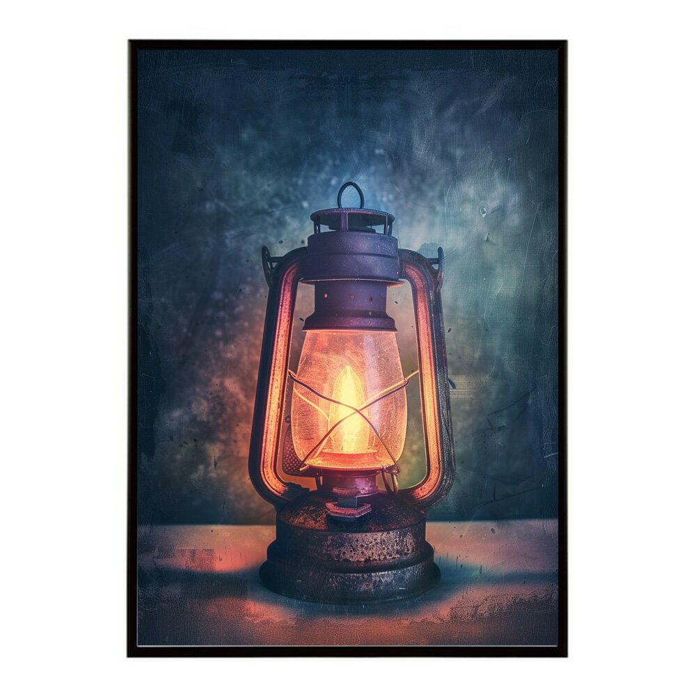 ランタン キャンプ 明かり ランプ グランピング レトロ ビンテージ ポスター 用紙とサイズが選べる 用紙とサイズが選べる インテリア おしゃれ プリントポスター フォト イラスト お洒落 特大 大きい【lm-poster-4076】