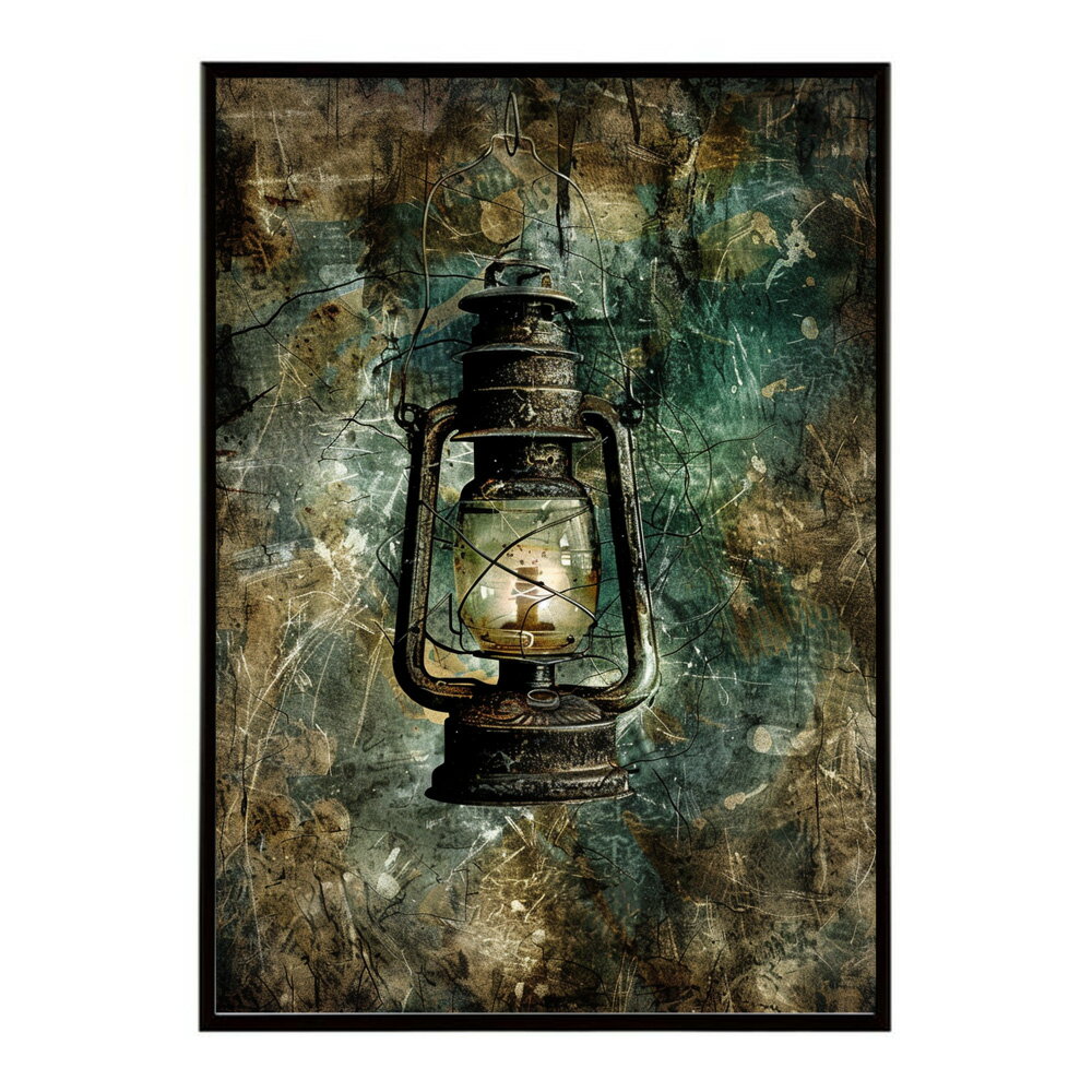 ランタン キャンプ 明かり ランプ グランピング レトロ ビンテージ ポスター 用紙とサイズが選べる 用紙とサイズが選べる インテリア おしゃれ プリントポスター フォト イラスト お洒落 特大 大きい【lm-poster-4078】