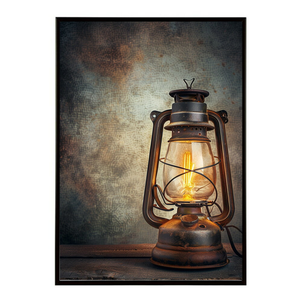 ランタン キャンプ 明かり ランプ グランピング レトロ ビンテージ ポスター 用紙とサイズが選べる 用紙とサイズが選べる インテリア おしゃれ プリントポスター フォト イラスト お洒落 特大 大きい【lm-poster-4092】