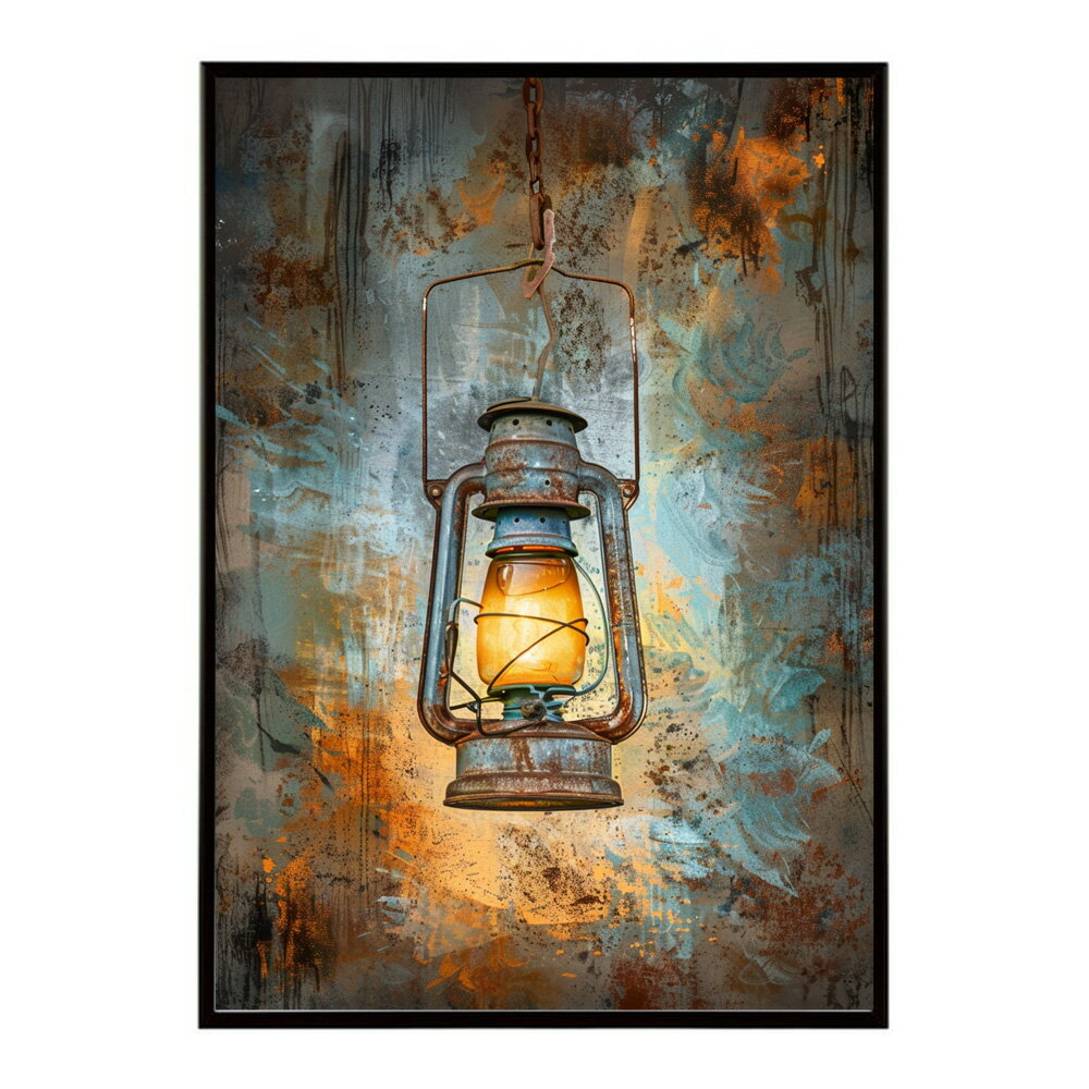 ランタン キャンプ 明かり ランプ グランピング レトロ ビンテージ ポスター 用紙とサイズが選べる 用紙とサイズが選べる インテリア おしゃれ プリントポスター フォト イラスト お洒落 特大 大きい【lm-poster-4101】