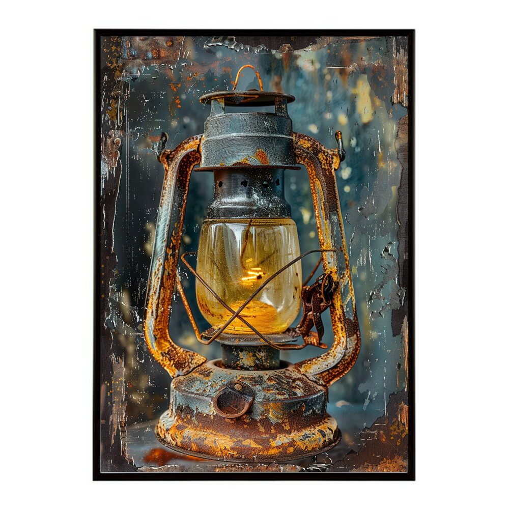ランタン キャンプ 明かり ランプ グランピング レトロ ビンテージ ポスター 用紙とサイズが選べる 用紙とサイズが選べる インテリア おしゃれ プリントポスター フォト イラスト お洒落 特大 大きい【lm-poster-4109】