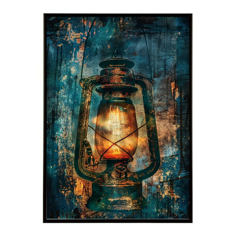 ランタン キャンプ 明かり ランプ グランピング レトロ ビンテージ ポスター 用紙とサイズが選べる 用紙とサイズが選べる インテリア おしゃれ プリントポスター フォト イラスト お洒落 特大 大きい【lm-poster-4119】