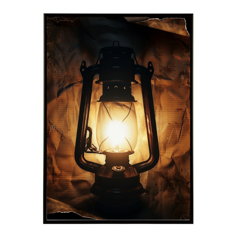 ランタン キャンプ 明かり ランプ グランピング レトロ ビンテージ ポスター 用紙とサイズが選べる 用紙とサイズが選べる インテリア おしゃれ プリントポスター フォト イラスト お洒落 特大 大きい【lm-poster-4121】